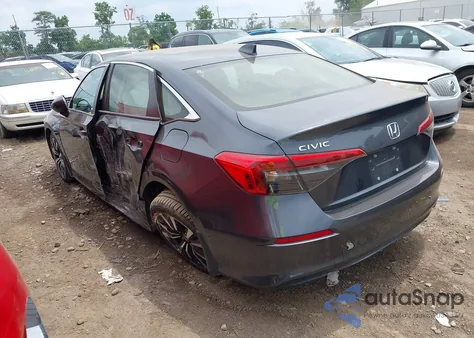 2022 Honda Civic Ex from USA, damaged, VIN JHMFE1F74NX010338